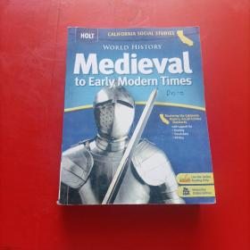 Medieval to Early Modern Times 影印本