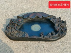 石头大砚台 雕刻精美，品相一流，做工精致……