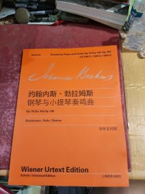 约翰内斯·勃拉姆斯钢琴与小提琴奏鸣曲