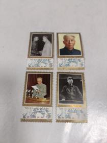 J96刘少奇同志诞生八十五周年1898-1983邮票4枚一套