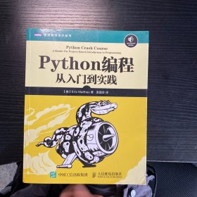 Python编程：从入门到实践