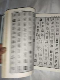 中国钢笔书法大字典，(硬精装)