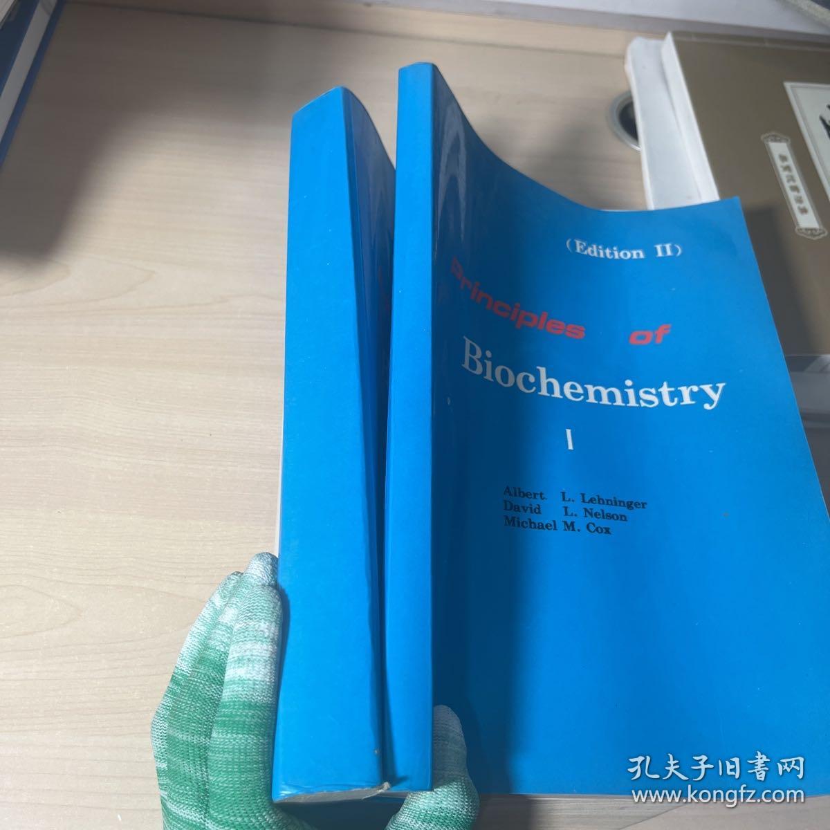 principles of biochemistry（1,2册）2本合售  生物化学原理