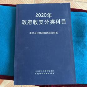 2020年政府收支分类科目