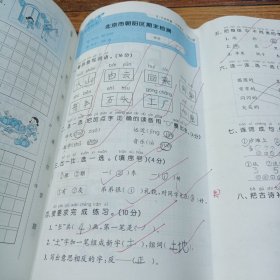53天天练同步试卷 53全优卷小学语文 一年级上册 RJ 人教版 2023秋季根据最新统编教材编写