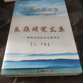 民族研究文集——湘南瑶族地区发展研究（上下全两册）