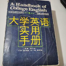 大学生英语实用手册:词汇、语法