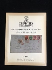 the opening of china1701-1885，Robsonlowe