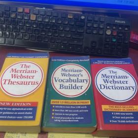 The Merriam-Webster Thesaurus（韦伯斯特同义词辞典等三本合售）