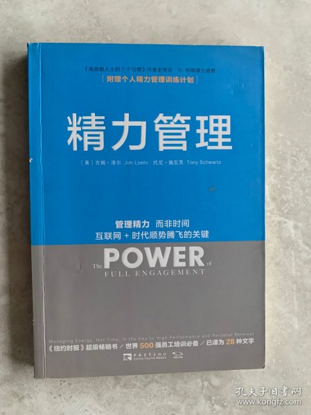 精力管理：管理精力,而非时间·互联网+时代顺势腾飞的关键