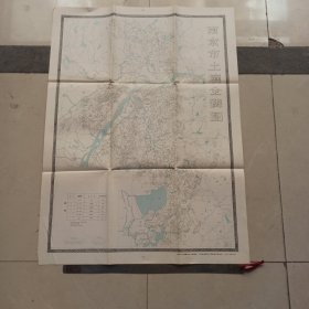 【地图】南京市土壤全磷图【满40元包邮】