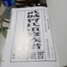 武城曾氏重修族谱:西厅刊～崇武镇下山柄曾氏续修／2021年（精装、书厚重、重2.8公斤左右）书脊有损、内如新