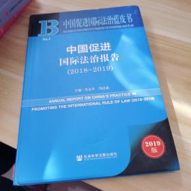 中国促进国际法治蓝皮书：中国促进国际法治报告（2018—2019）