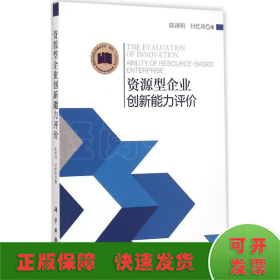 资源型企业创新能力评价