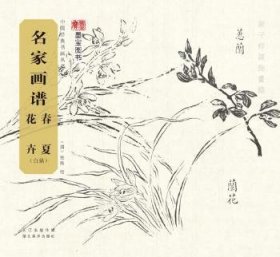 【现货速发】名家画谱:白描:春夏花卉(清)张熊绘湖北美术出版社