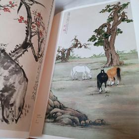 八十年代经典画册《海上名画》—63位名家 121幅绘画作品 彩色精印 ，带函壳