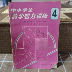 中小学数学智力训练 4。