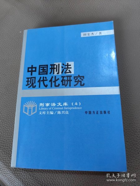 中国刑法现代化研究