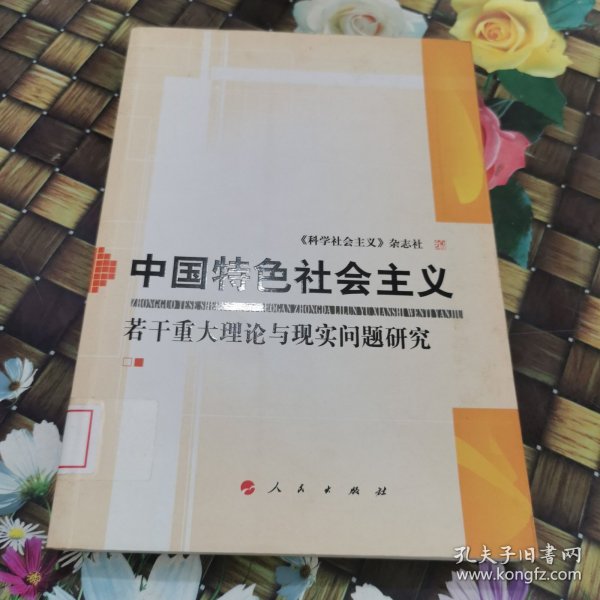 中国特色社会主义若干重大理论与现实问题研究 馆藏正版无笔迹