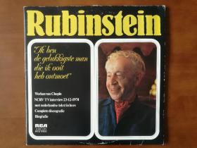钢琴大师鲁宾斯坦肖邦作品演奏专辑和访谈录