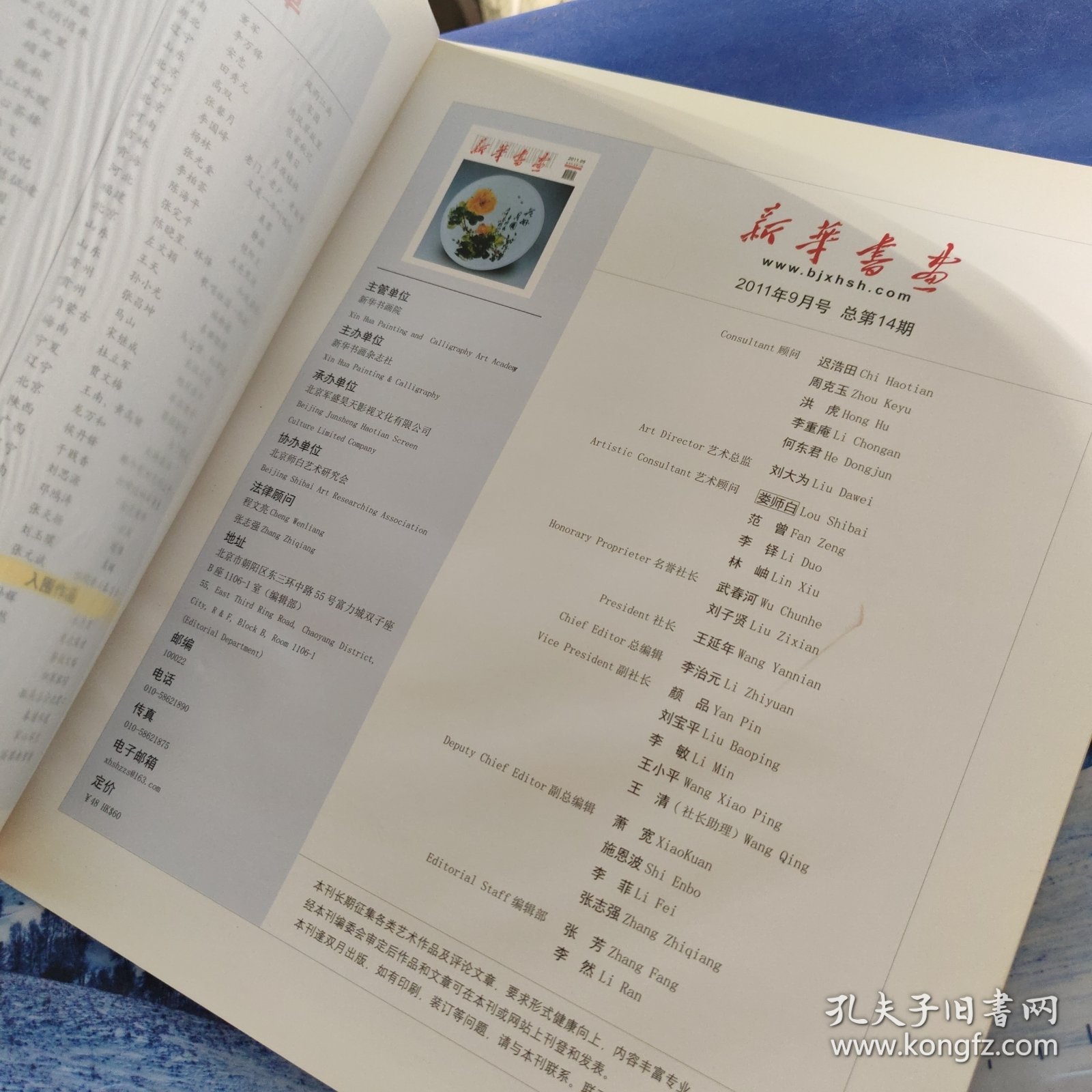 新华书画2011年9