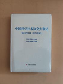 中国科学技术协会大事记（1949年4月～2021年8月）