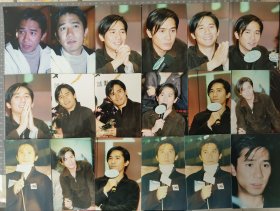 梁朝伟Tony Leung Chiu Wai照片111张合售(含6寸3张).均是当代歌坛原版5寸老照片，实物拍摄有现货，要了可以直接下单。 抽14－2－026