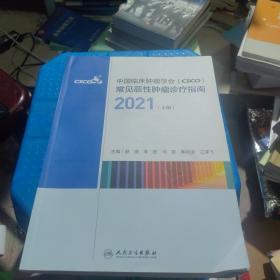 正版包邮  中国临床肿瘤学会（CSCO）常见恶性肿瘤诊疗指南2021（上册）