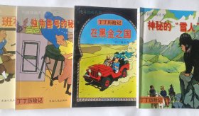 丁丁历险记：(外国漫画丛书)6本合售
