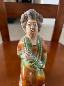 搬家处理一批古玩杂项—唐三彩人物