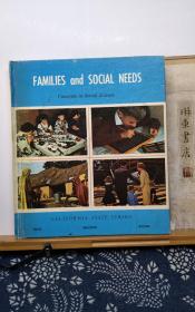 FAMILIES and SOCIAL NEEDS家庭和社会需求  Concepts in Social Science社会科学概念  71年印本  品纸如图 书票一枚 便宜46元