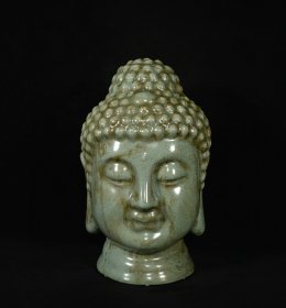 汝窑佛首，高40×25厘米