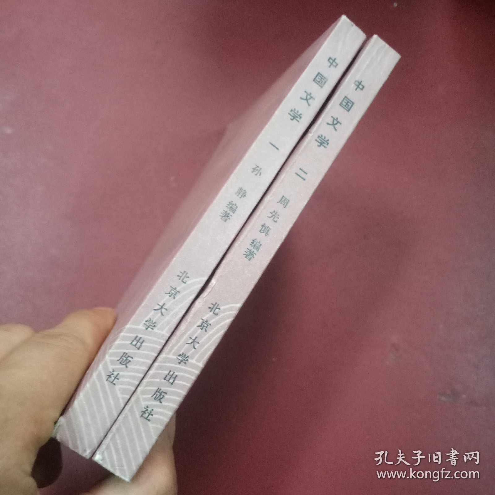 中国文学（古代部分）一 二，2本合售