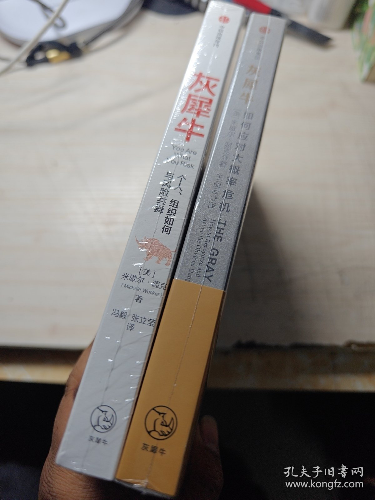灰犀牛：如何应对大概率危机+灰犀牛 个人、组织如何与风险共舞 管理理论（2本合售）（未开封）