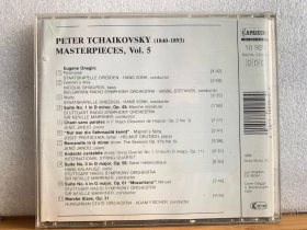 CD光盘 PETER TCHAIKOVSKY MASTERPIECES，Vol 5/Eugene Onegin/ARPICCIO DIGTAL 10 925 DDD/CD510