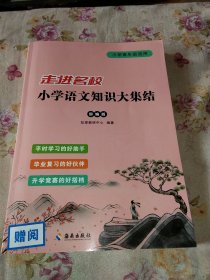 走进名校小学语文知识大集结 部编版(附:学以致用)，16开