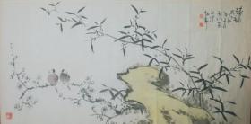 (终身保真)刘现禄68x136CM
当代著名花鸟画家，清华美院霍春阳高研班助教，中国美术家协会河北会员，河北画院特聘研究员，霍春阳弟子，孙其峰再传弟子，全国美展2018年银奖获得者，天津美院青年杰出青年画家，中国盛世兰亭签约画家。