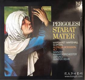 pergolesi，佩尔戈莱西，剩母倒戈stabat mater，lp