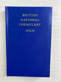 British National Formulary 1976-78 （英国国家处方集1976-78）精装现货、内页干净