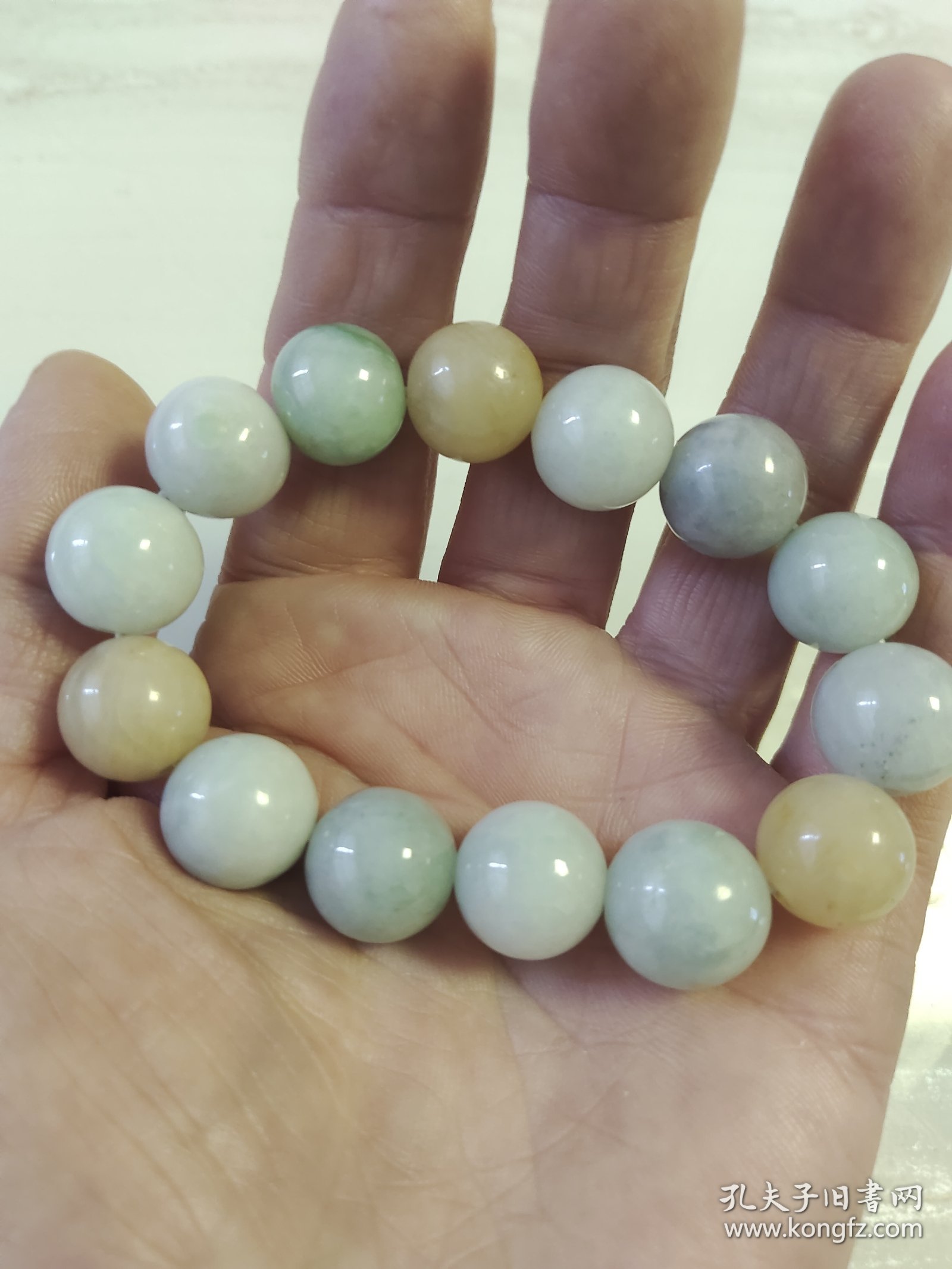 翡翠A货手串