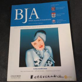 BJA: British Journal of Anaesthesia 医学学术麻醉外科原版外文英文学术论文期刊杂志2013年4月111卷523-691