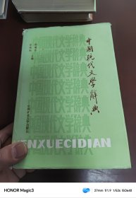 中国现代文学辞典 精装本