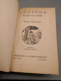 【英文原版】LUCINDA——A Little Girl of 1860