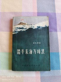 红色经典——踏平东海万顷浪（1958年12月第1版，1959年7月第2次印刷）此书1959年被拍成电影“战火中的青春”