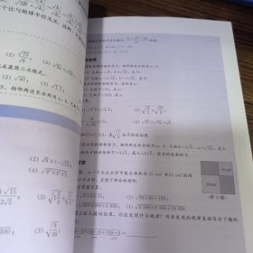 义务教育教科书 数学 八年级下册内页干净无笔记