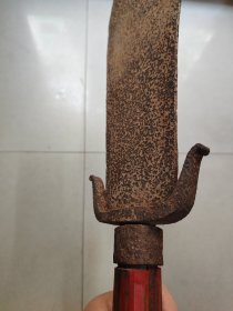 清代老兵器关刀片子