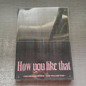 How you like that 附海报 CD