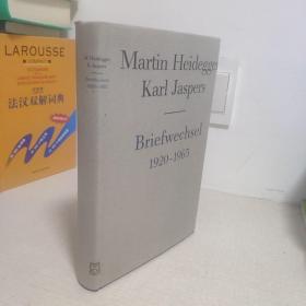 国内现货 德语版 布面精装/带书衣   海德格尔与雅斯贝尔斯往复书简 Heidegger-Jaspers Briefwechsel 1920-1963   德文原版