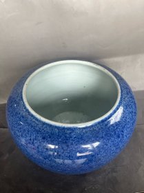 洒蓝釉炉