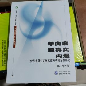 单向度、超真实、内爆 石义彬 武汉大学出版社 9787307037625